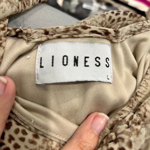 EUC Dolls Kill - Lioness Another Life Leopard Dress - Large Size - Picture 4 of 4